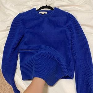 Alexander Wang zip peel away sweater S